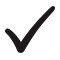 check mark